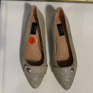 Jones New York Women's Sparkling Flats - Gold